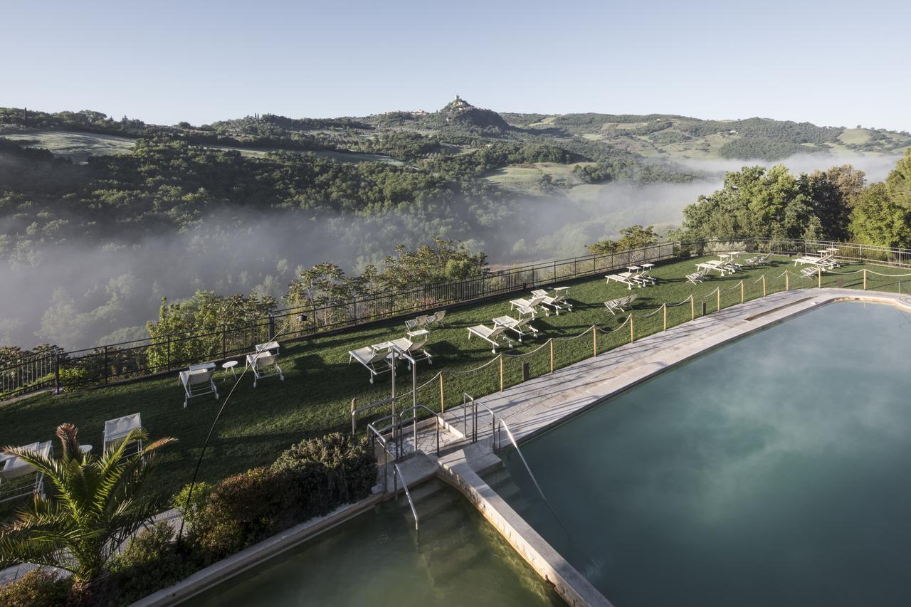 La Posta Hotel & Thermal Spa Bagno Vignoni Extérieur photo